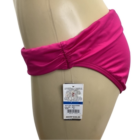 Kenneth Cole Size XL Plum Bikini Bottom. New With Tags - Picture 4 of 8